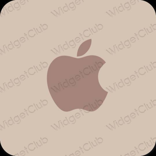 Estetinės Apple Store programų piktogramos