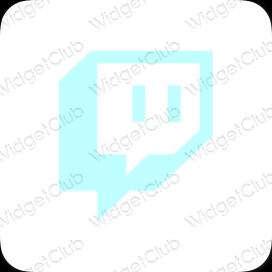 Aesthetic Twitch app icons