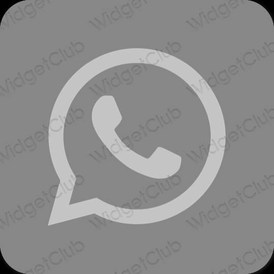 Estetické ikony aplikací WhatsApp