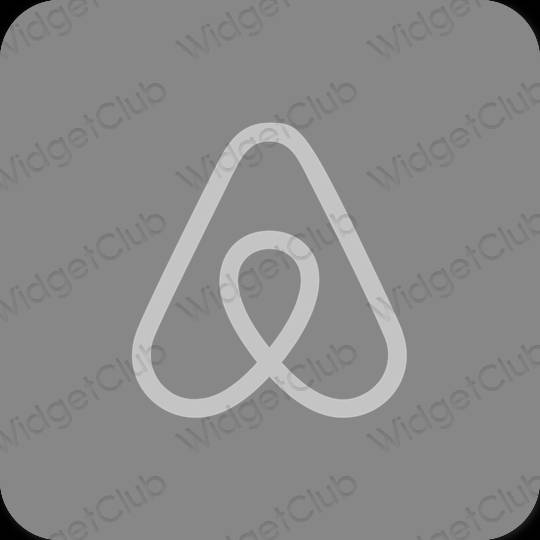 Esthetische Airbnb app-pictogrammen