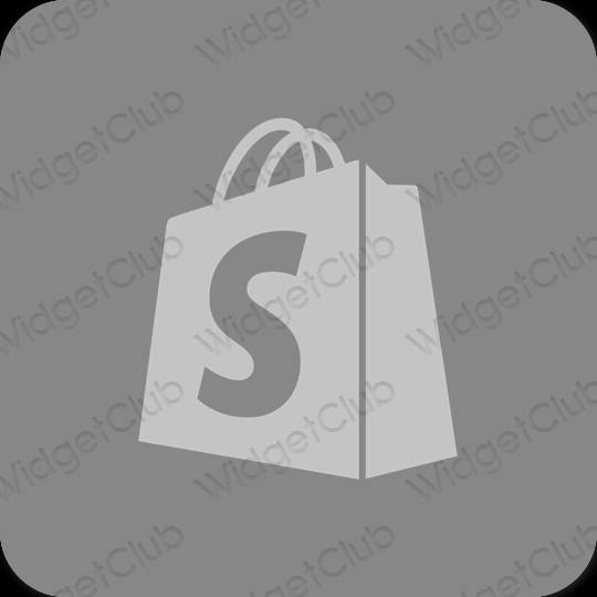 Ästhetische Shopify App-Symbole