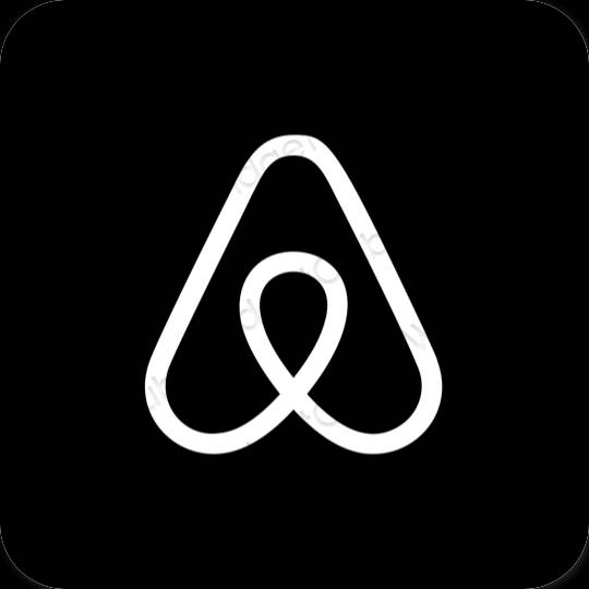 Estetiska Airbnb appikoner