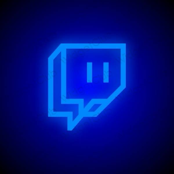 Æstetiske Twitch app-ikoner