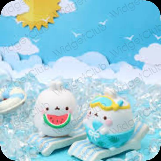 審美的 紫色的 Files 應用程序圖標