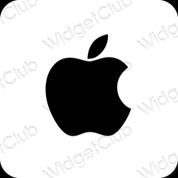 Esthetische Apple Store app-pictogrammen