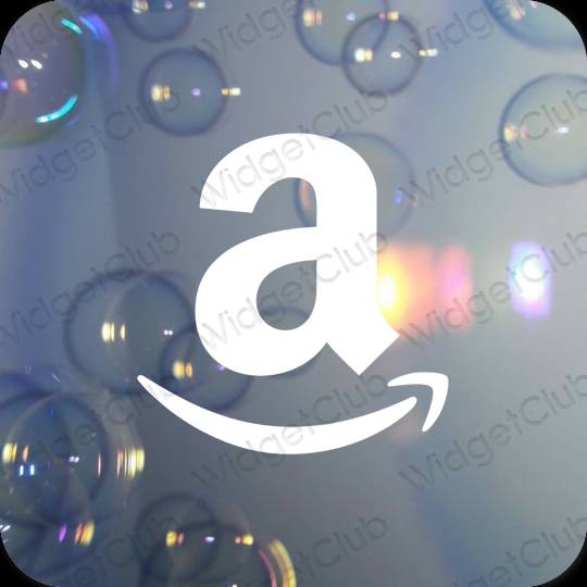 Ästhetische Amazon App-Symbole