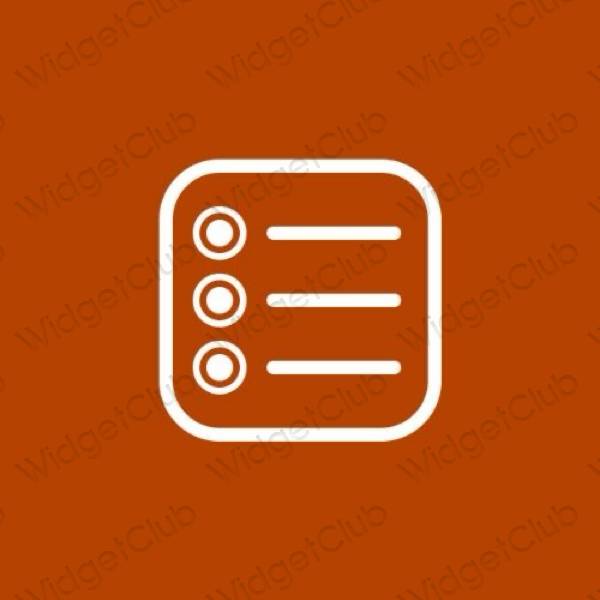 Aesthetic Notes app icons