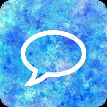 Esthetische Messages app-pictogrammen