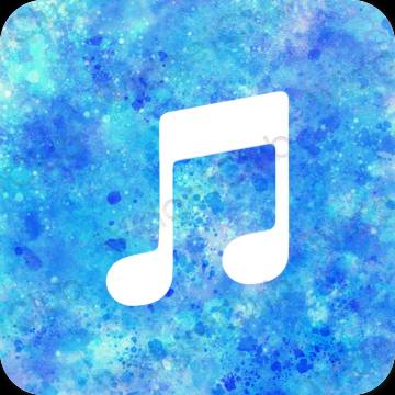 រូបតំណាងកម្មវិធី Apple Music សោភ័ណភាព