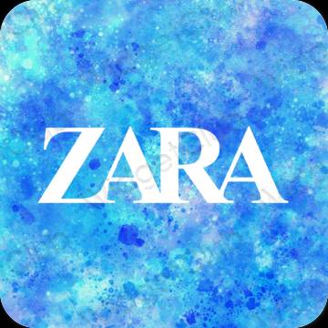 Estetické ikony aplikácií ZARA