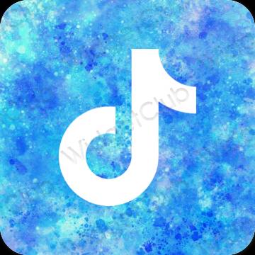 Esthetische TikTok app-pictogrammen