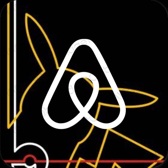 Aesthetic Airbnb app icons