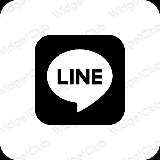 Aesthetic LINE app icons