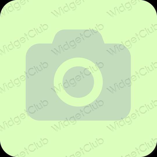 Esthetische Camera app-pictogrammen