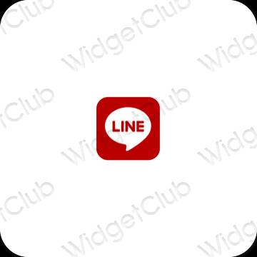 Ästhetische LINE App-Symbole