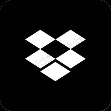 Estetske Dropbox ikone aplikacij