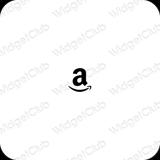 Esthetische Amazon app-pictogrammen