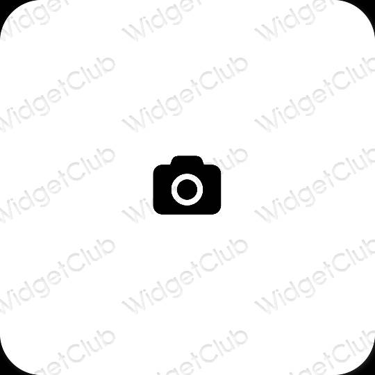 Esthetische Camera app-pictogrammen