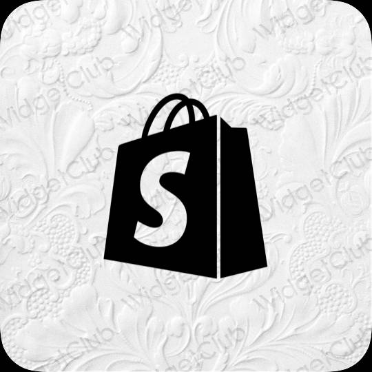 Estetiska Shopify appikoner