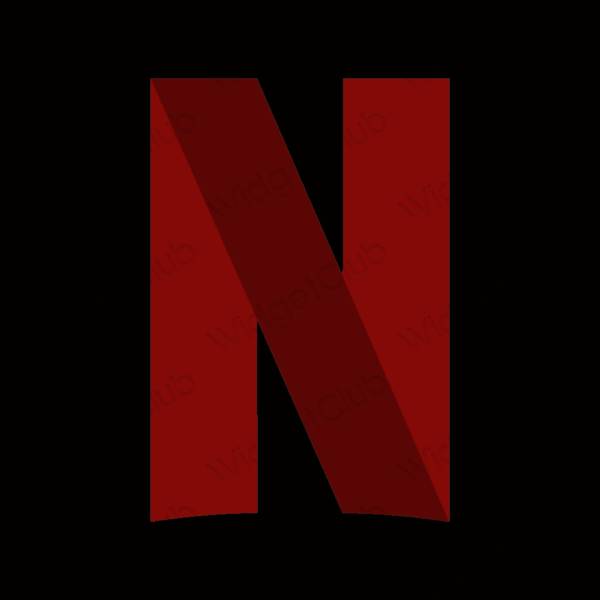 Estetske Netflix ikone aplikacija