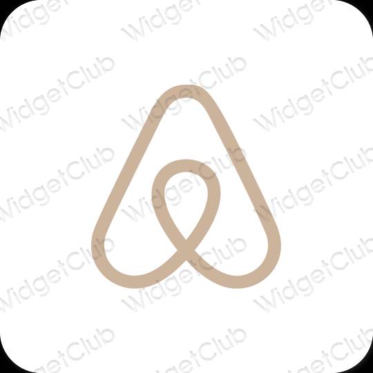 រូបតំណាងកម្មវិធី Airbnb សោភ័ណភាព