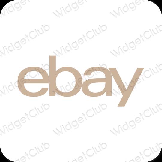 Aesthetic eBay app icons