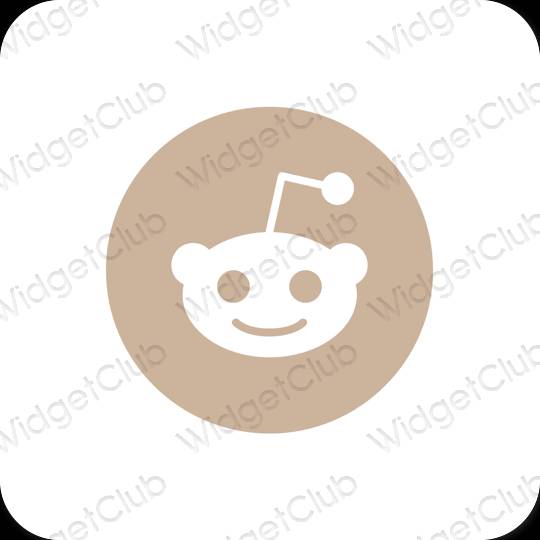 نمادهای برنامه زیباشناسی Reddit
