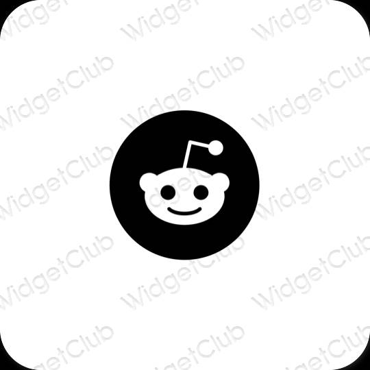 Estetické ikony aplikací Reddit