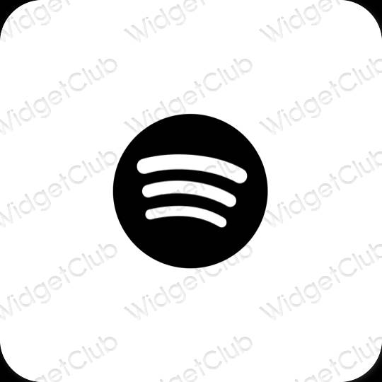 Ästhetische Spotify App-Symbole