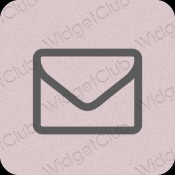 Ästhetische Mail App-Symbole