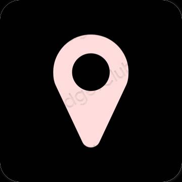 Icone delle app Google Map estetiche