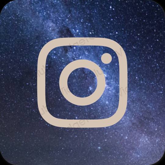 Icônes d'application Instagram esthétiques