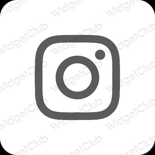 Æstetiske Instagram app-ikoner