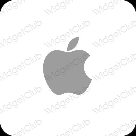 Esthetische Apple Store app-pictogrammen