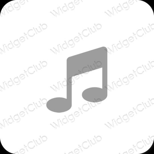 Estética Apple Music iconos de aplicaciones