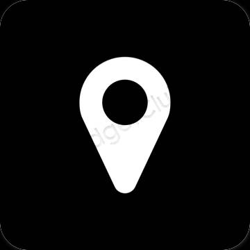 미적 Google Map 앱 아이콘