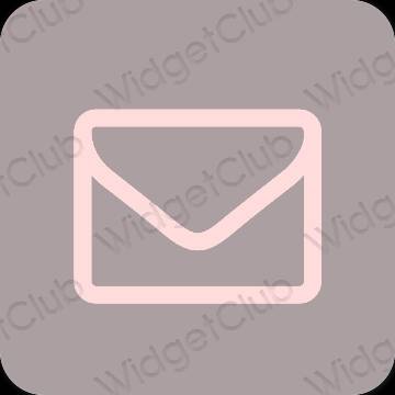 Esthetische Mail app-pictogrammen