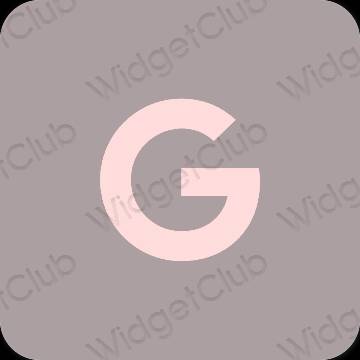 Aesthetic Google app icons