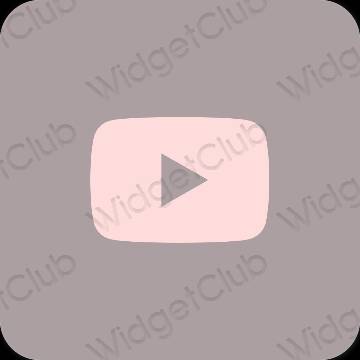 نمادهای برنامه زیباشناسی Youtube