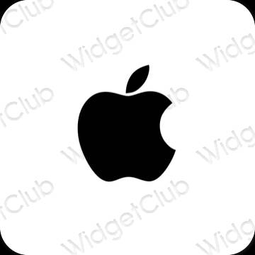 ესთეტიკური Apple Store აპლიკაციის ხატები