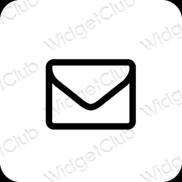 Esthetische Mail app-pictogrammen