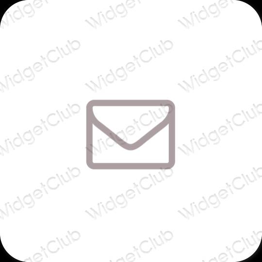 Esthetische Mail app-pictogrammen