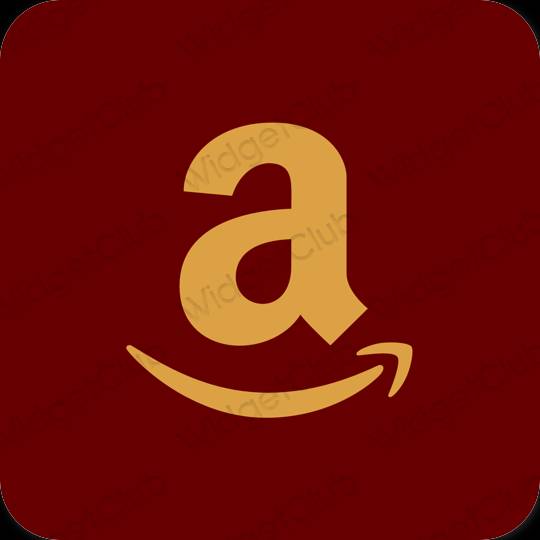 Esztétikus Amazon alkalmazásikonok