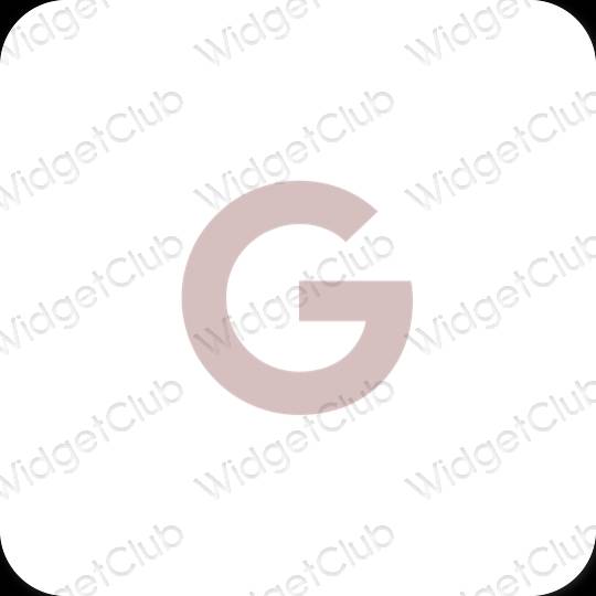 نمادهای برنامه زیباشناسی Google