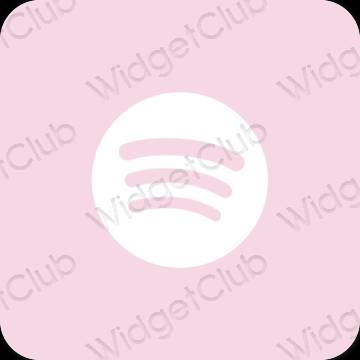 Ästhetische Spotify App-Symbole