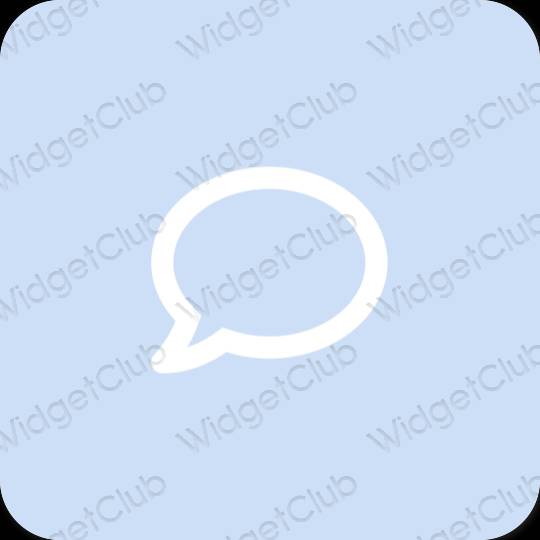 Esthetische Messages app-pictogrammen