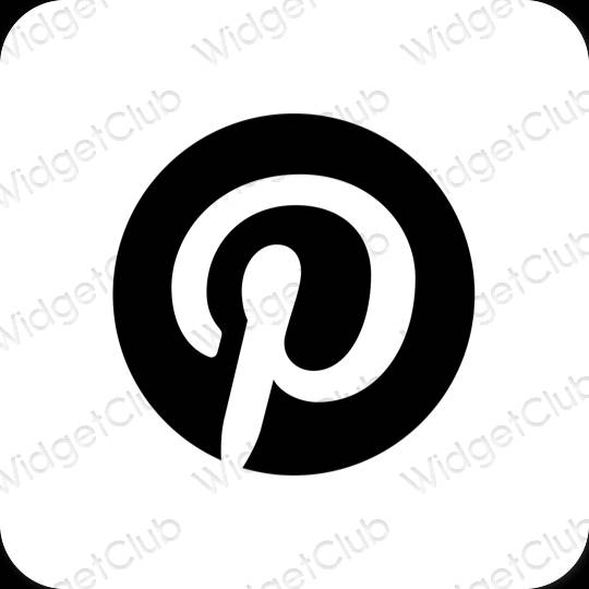 Aesthetic Pinterest app icons