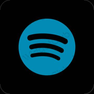 Estetske Spotify ikone aplikacija