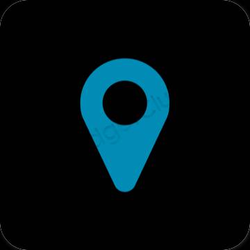 Icone delle app Map estetiche