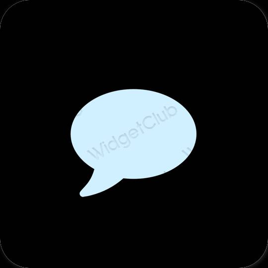 Esteetilised Messenger rakenduste ikoonid